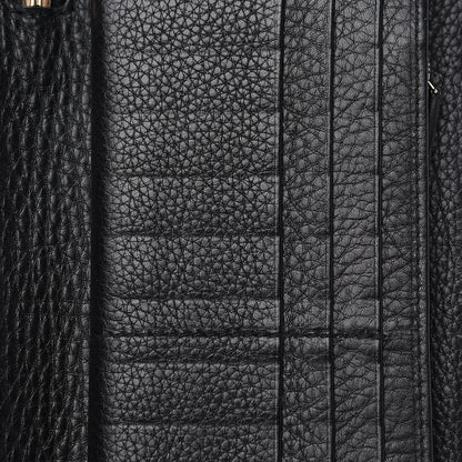 Gucci Calfskin Soho Zip Around Wallet Black 5 of 12