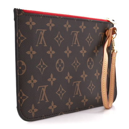 Louis Vuitton Monogram Neverfull MM GM Pochette Cherry 3 of 9