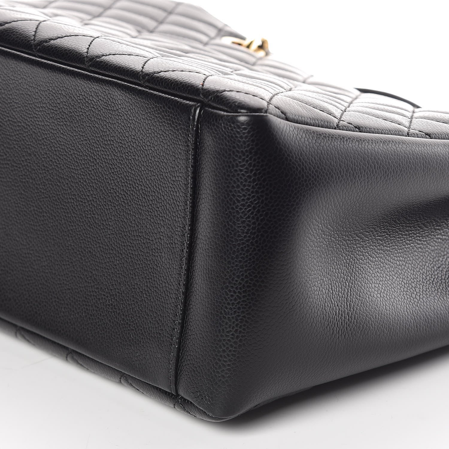 Chanel Caviar Quilted Grand Shopping Tote GST Black 9 of 9