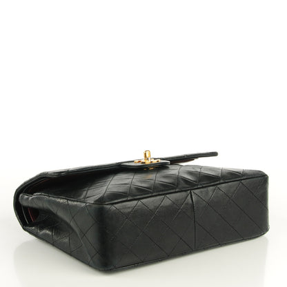 Chanel Lambskin Quilted Medium Double Flap Black 4 of 9