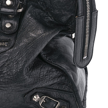 Balenciaga Agneau Classic Silver Hardware City Black 13 of 13