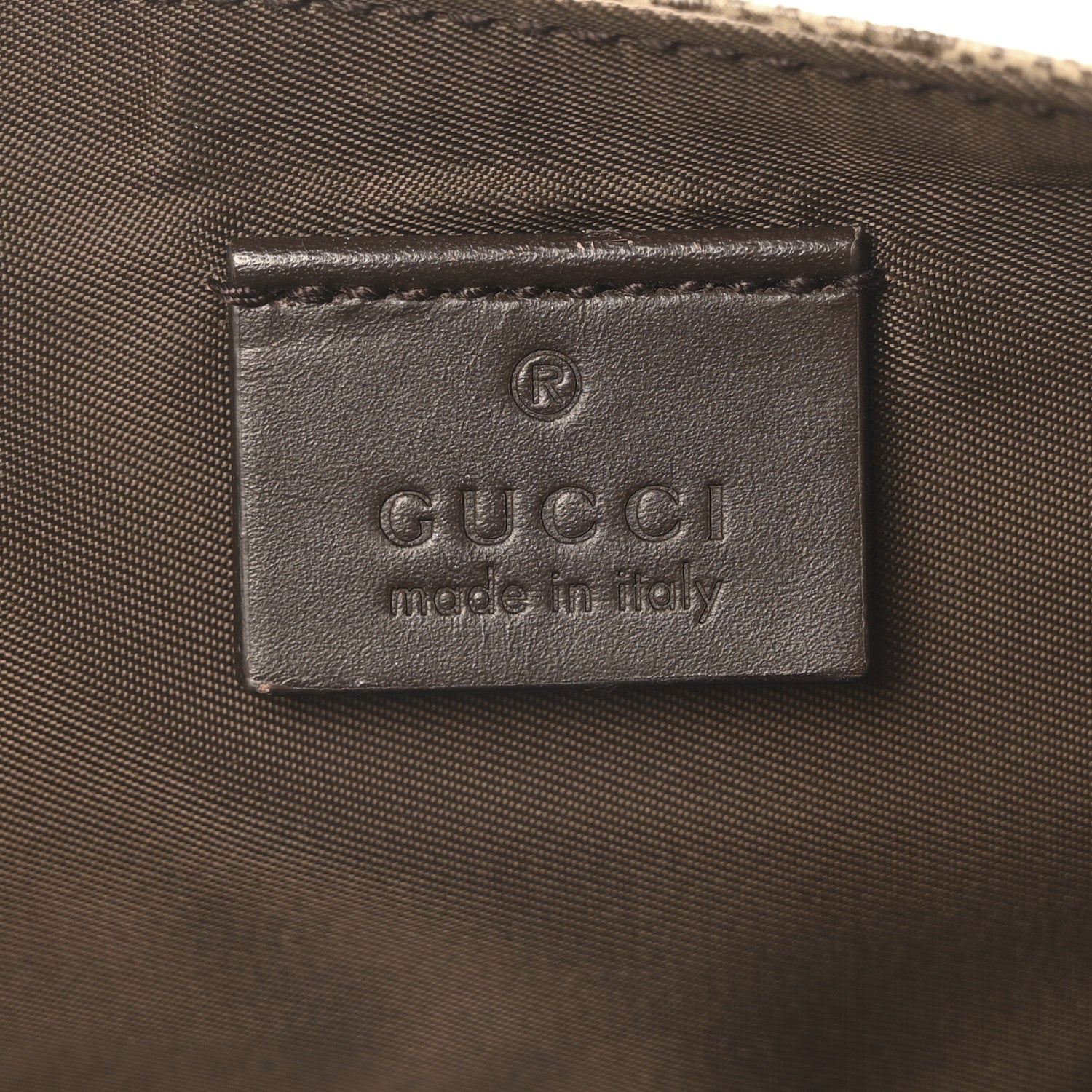Gucci GG Plus Monogram Messenger Diaper Bag Dark Brown 6 of 10