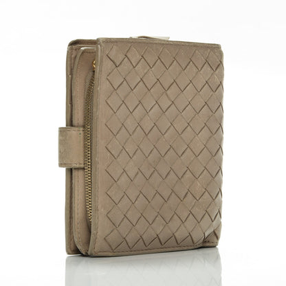 Bottega Veneta Nappa Intrecciato French Compact Wallet 3 of 10