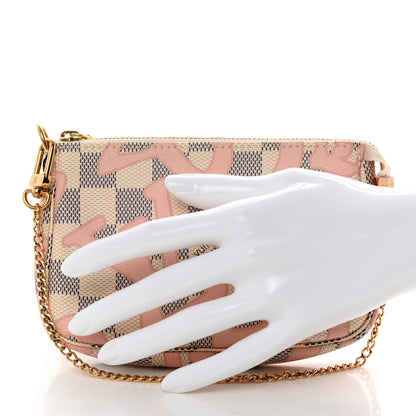 Louis Vuitton Damier Azur Tahitienne Mini Pochette Accessories 2 of 7
