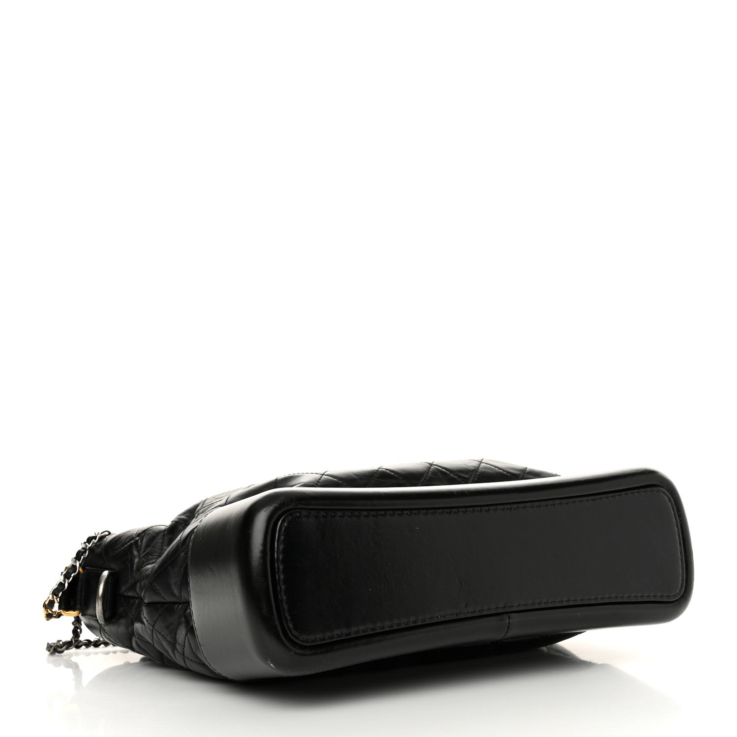 Chanel Aged Calfskin Quilted Large Gabrielle Hobo Black 4 of 10