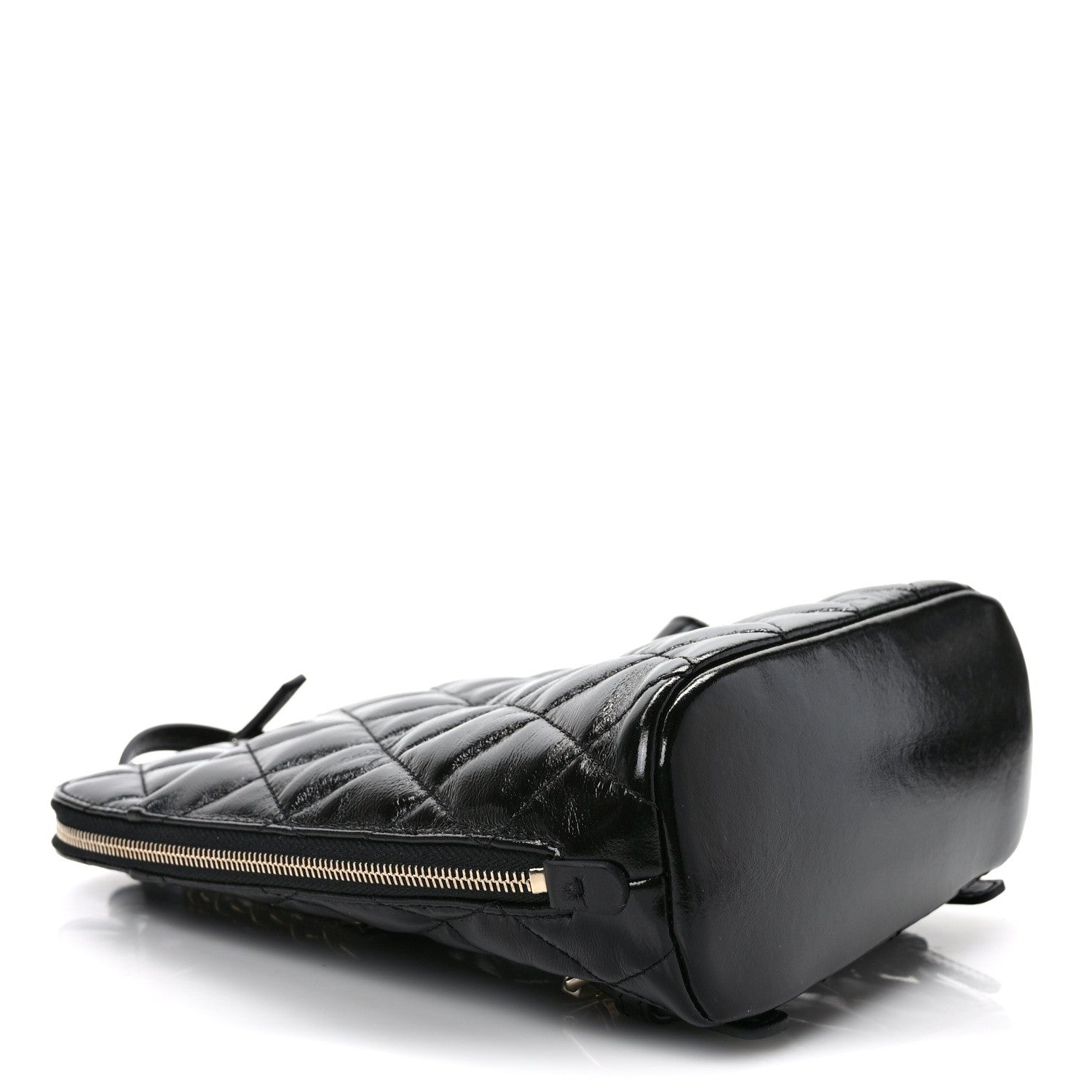 Chanel Shiny Calfskin My Pocket Backpack Black 4 of 9