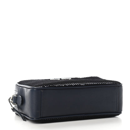 Miu Miu Paillettes Sequin Chain Camera Bag Bleu 4 of 8