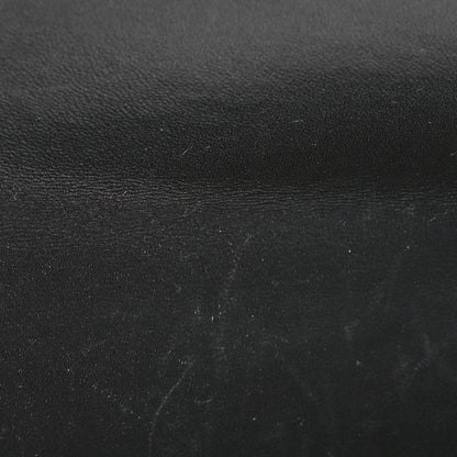 Chanel Metallic Lambskin Embossed Envelope Clutch Black 8 of 10