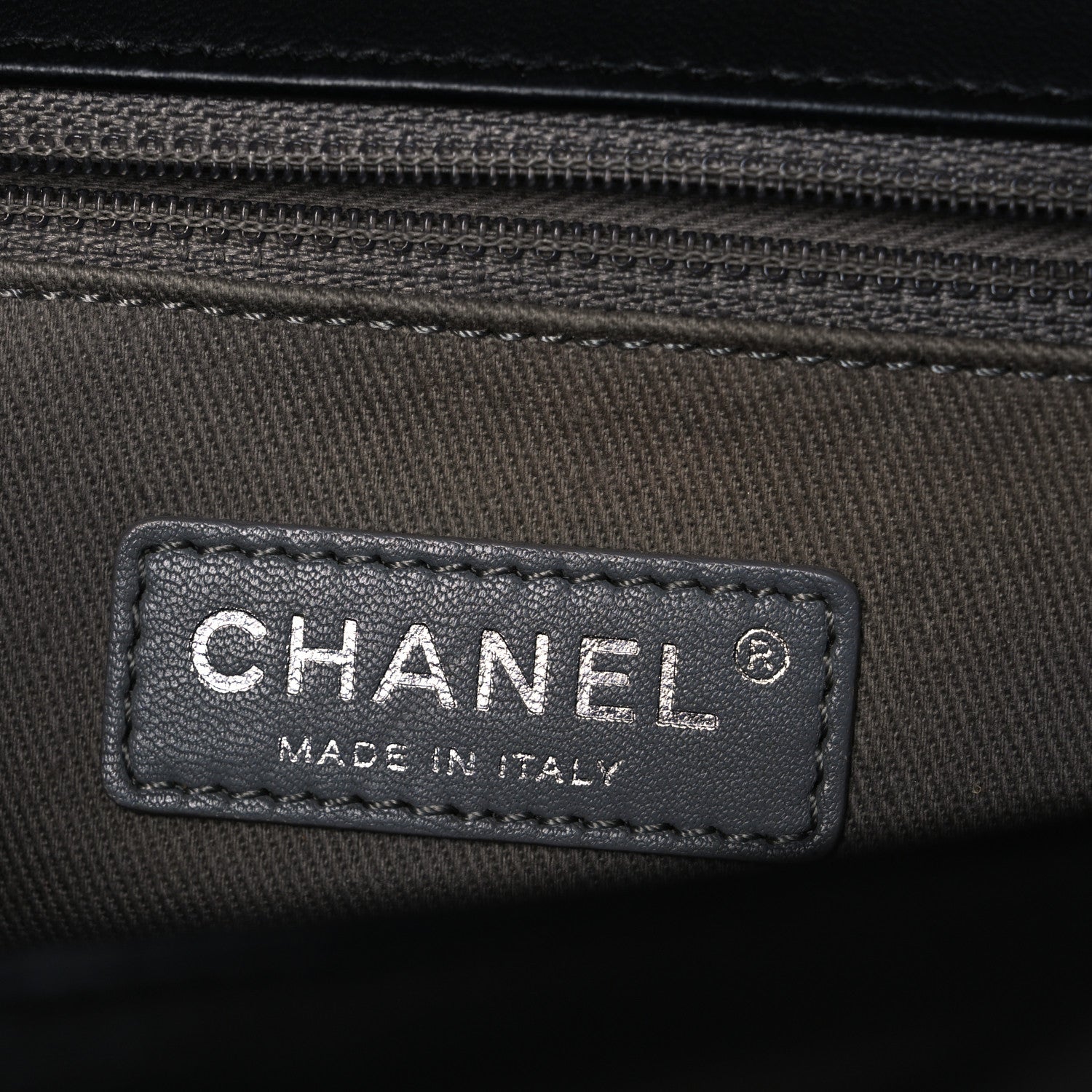 Chanel Lambskin Quilted Large Boy Flap Black 6 of 10