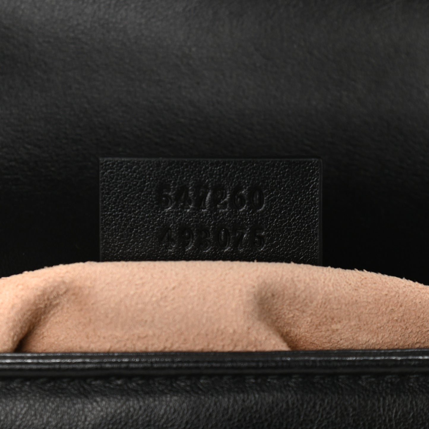 Calfskin Matelasse Mini GG Marmont Top Handle Shoulder Bag Black