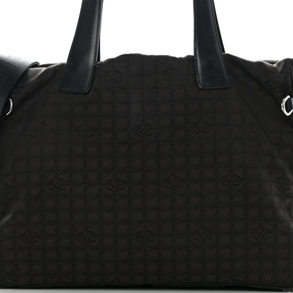 Chanel Nylon Travel Convertible Tote Black 9 of 20