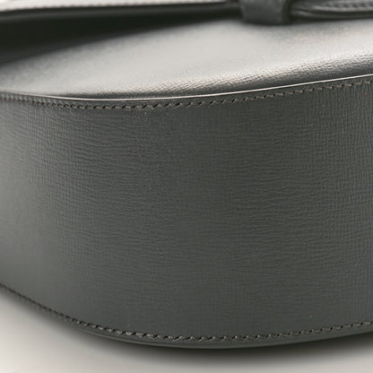 Gucci Azalea Calfskin Web Horsebit 1955 Shoulder Bag Graphite Grey 9 of 10