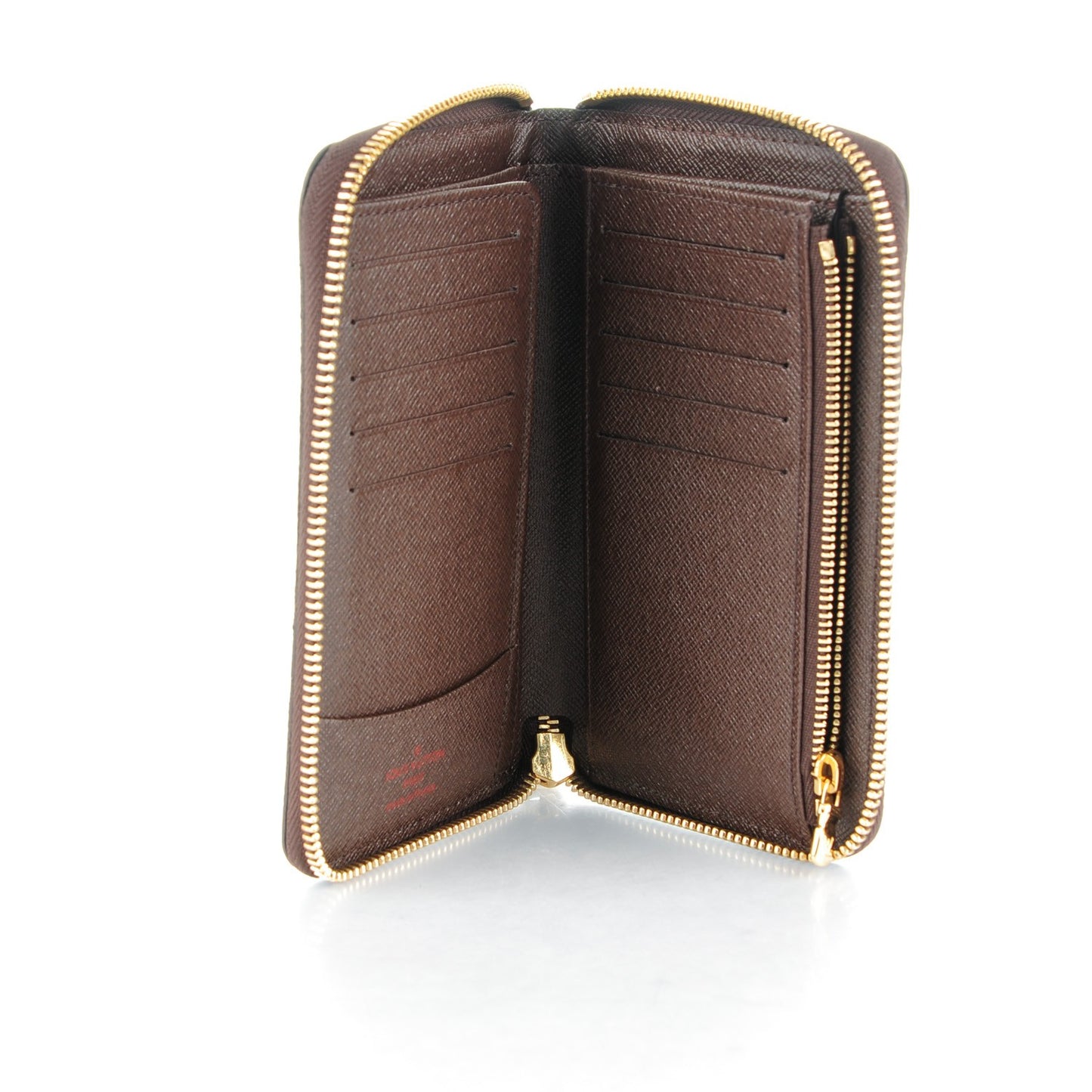 Damier Ebene Zippy Compact Wallet