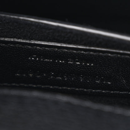 Saint Laurent Grained Calfskin Medium Monogram Sunset Satchel Black 8 of 12