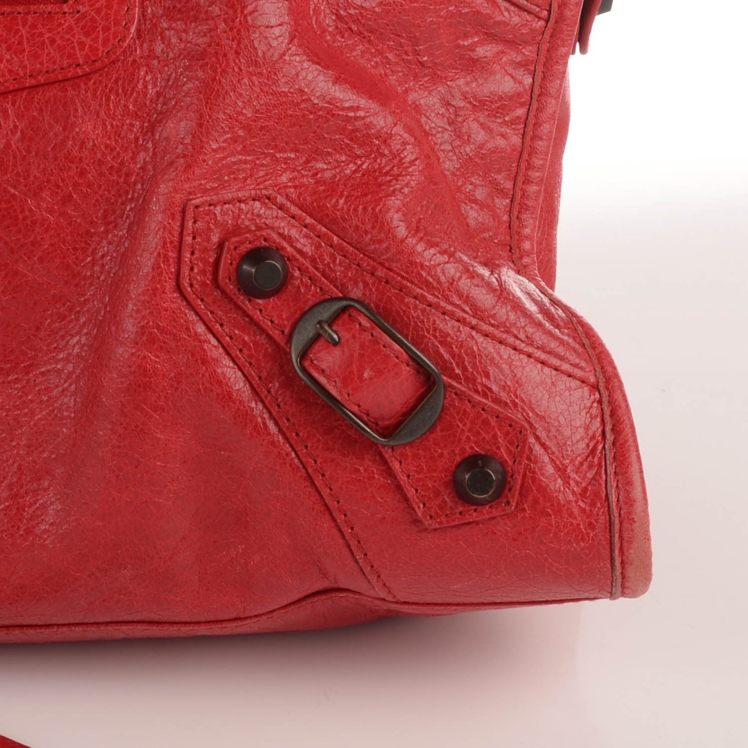 Balenciaga Agneau Classic Hardware Part Time Rouge Cardinal 12 of 15