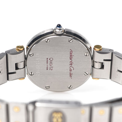 Cartier Stainless Steel 18K Yellow Gold 27mm Santos De Cartier Vendome Quartz Watch 5 of 6