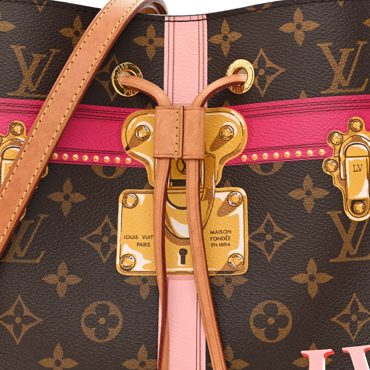 Louis Vuitton Monogram Summer Trunks Neonoe 8 of 12