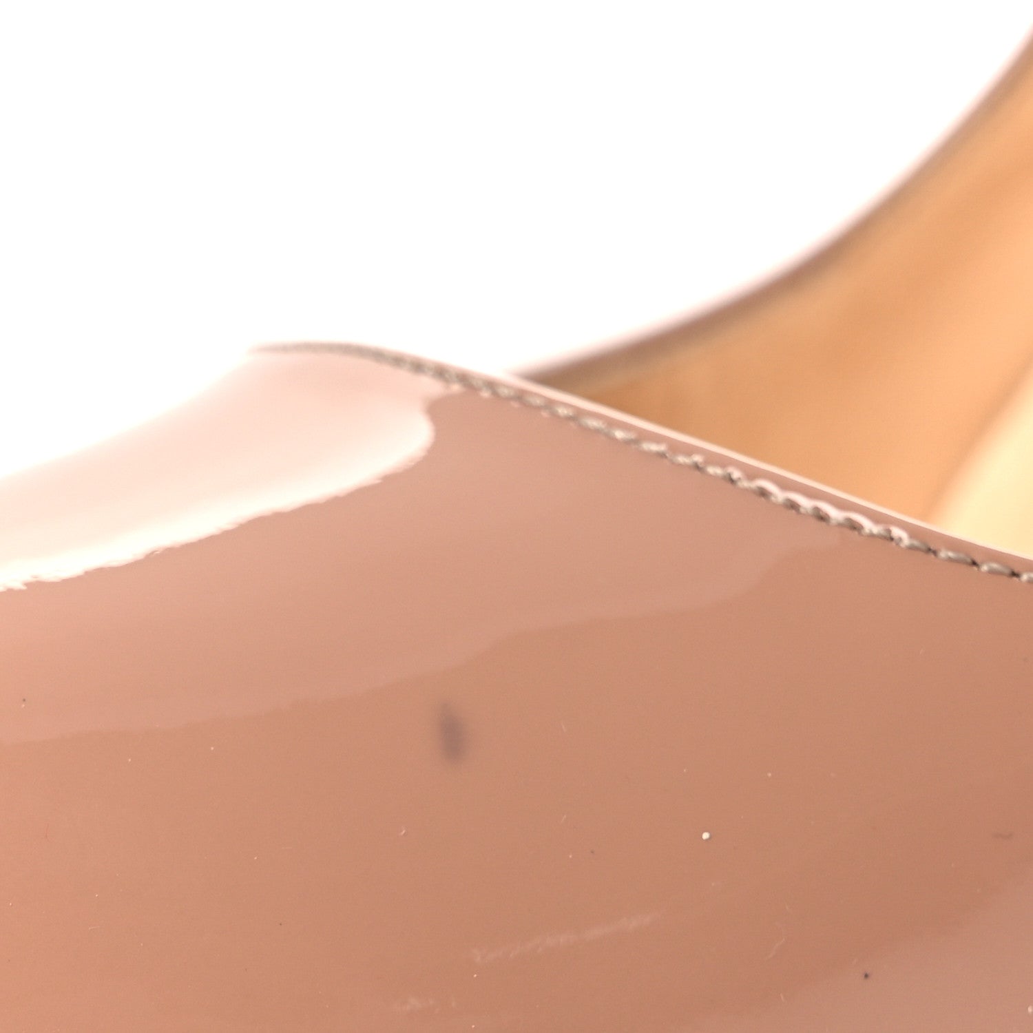 Christian Louboutin Patent Pigalle 100 Pumps 40.5 Nude 10 of 13