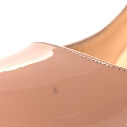 Christian Louboutin Patent Pigalle 100 Pumps 40.5 Nude 10 of 13
