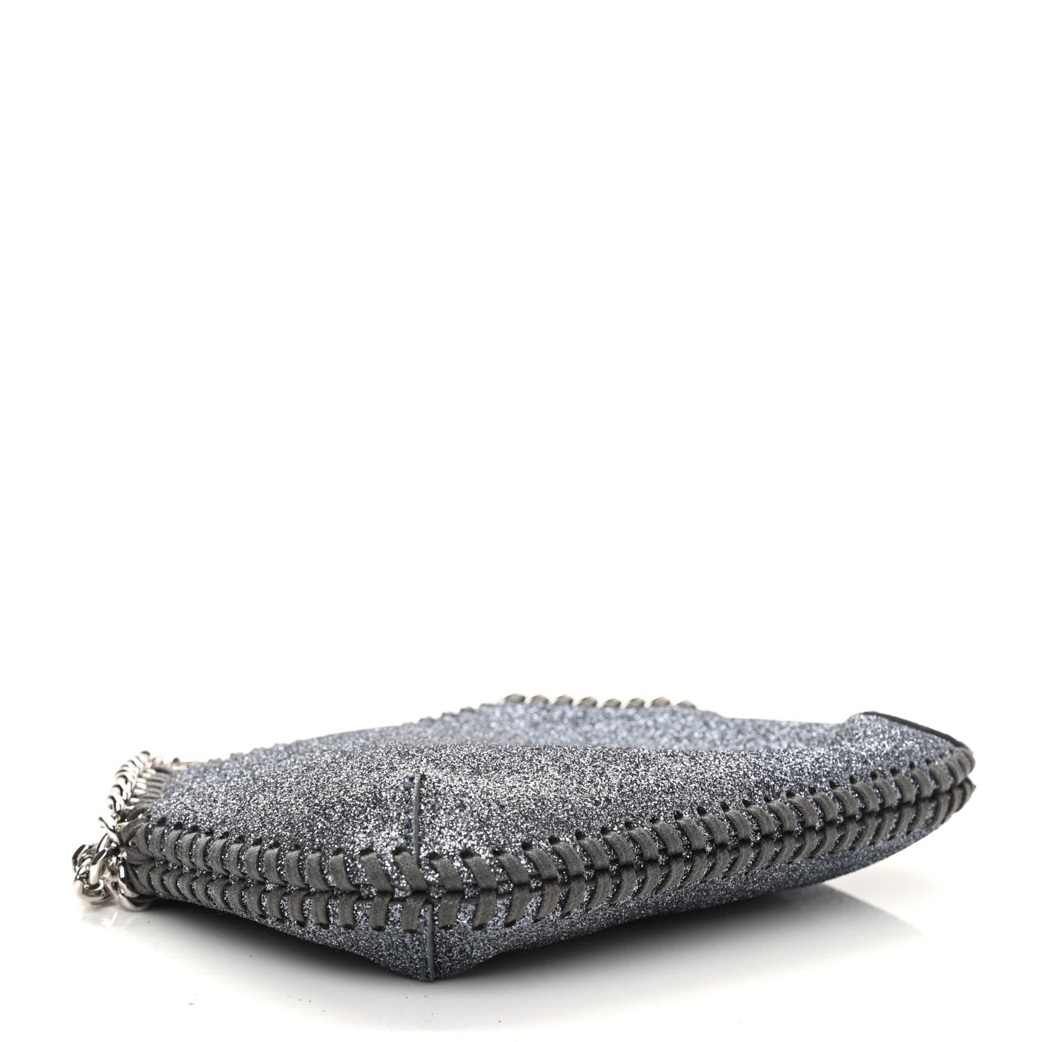 Stella McCartney Glitter Tiny Falabella Tote Silver 4 of 9