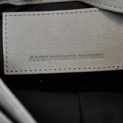 Alexander Wang Leather Iris Messenger Bag Grey 7 of 8