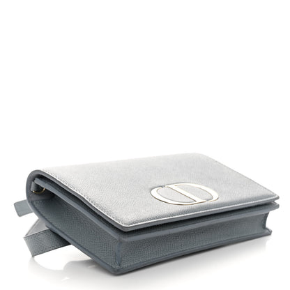 Christian Dior Calfskin 30 Montaigne 2 in 1 Pouch Cloud Blue 4 of 9