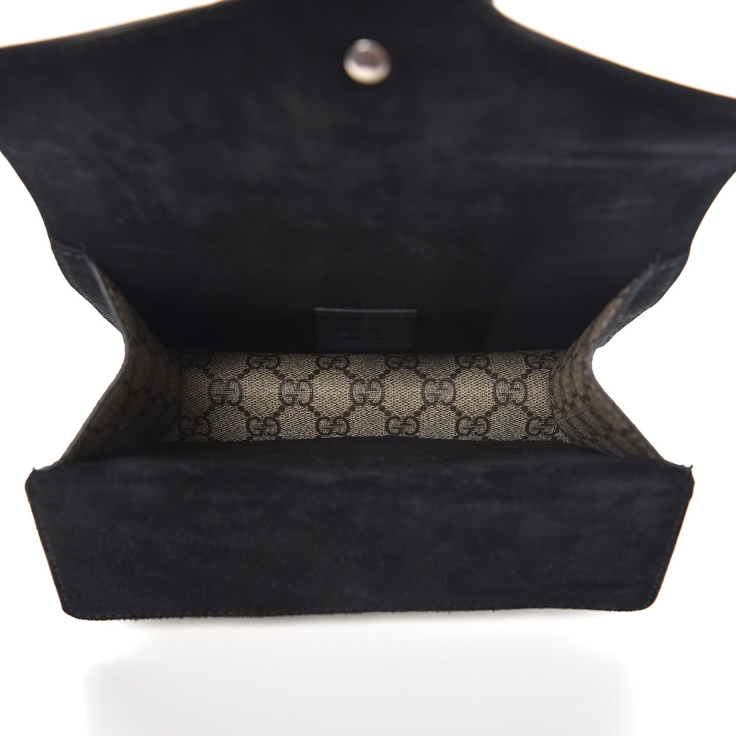 GG Supreme Monogram Mini Dionysus Shoulder Bag Black