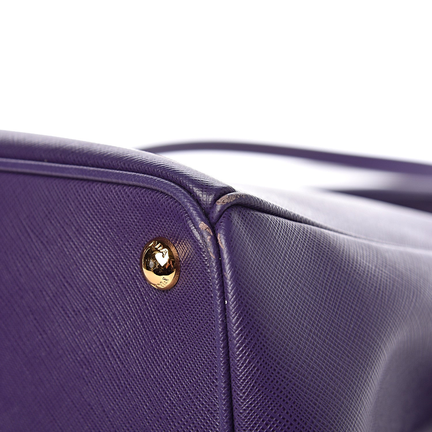 Prada Saffiano Large Galleria Double Zip Tote Uva 13 of 13