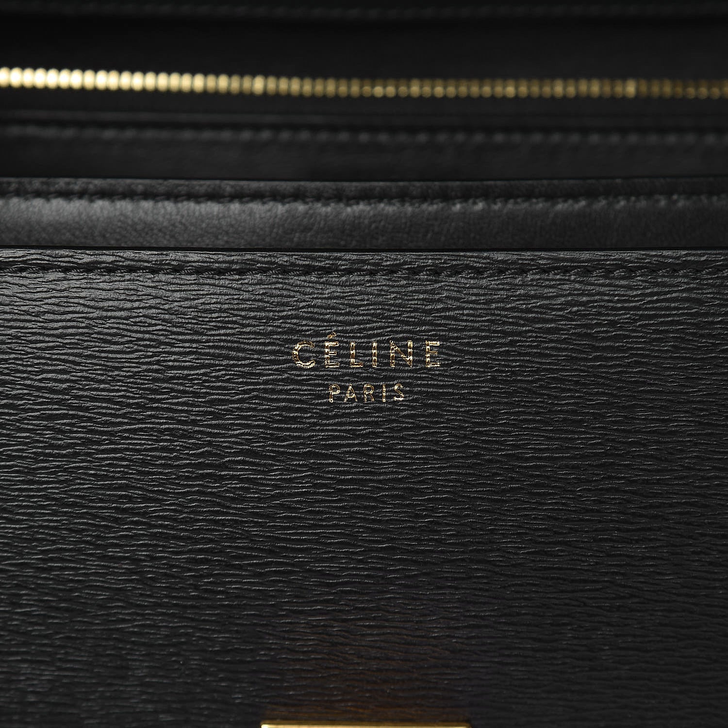 Celine Liege Calfskin Medium Classic Box Flap Bag Anthracite 6 of 17