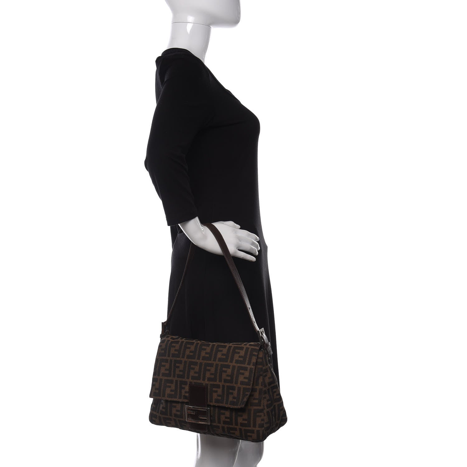 Fendi Zucca Mama Baguette Tobacco 2 of 9