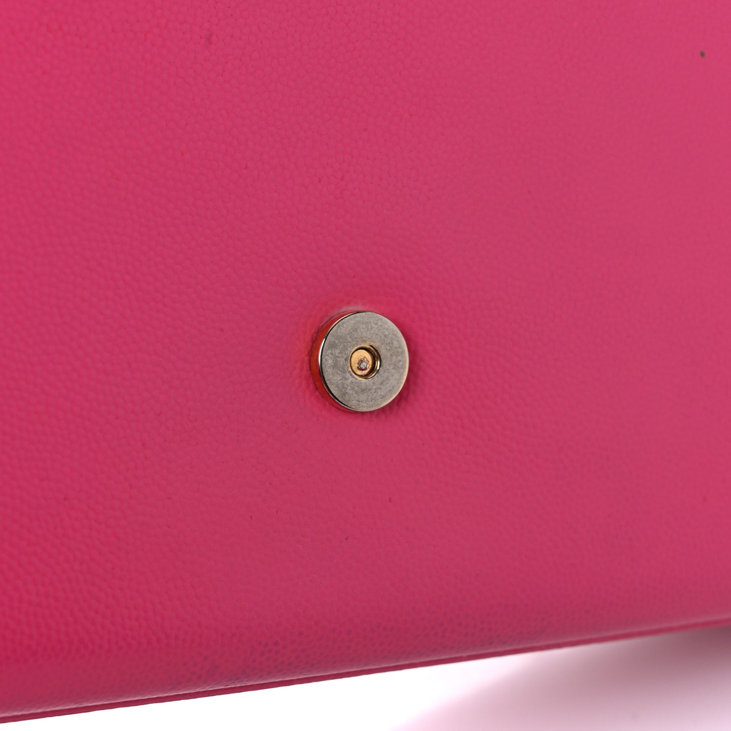 Grain De Poudre Medium Classic Monogram Kate Satchel Lipstick Fuchsia