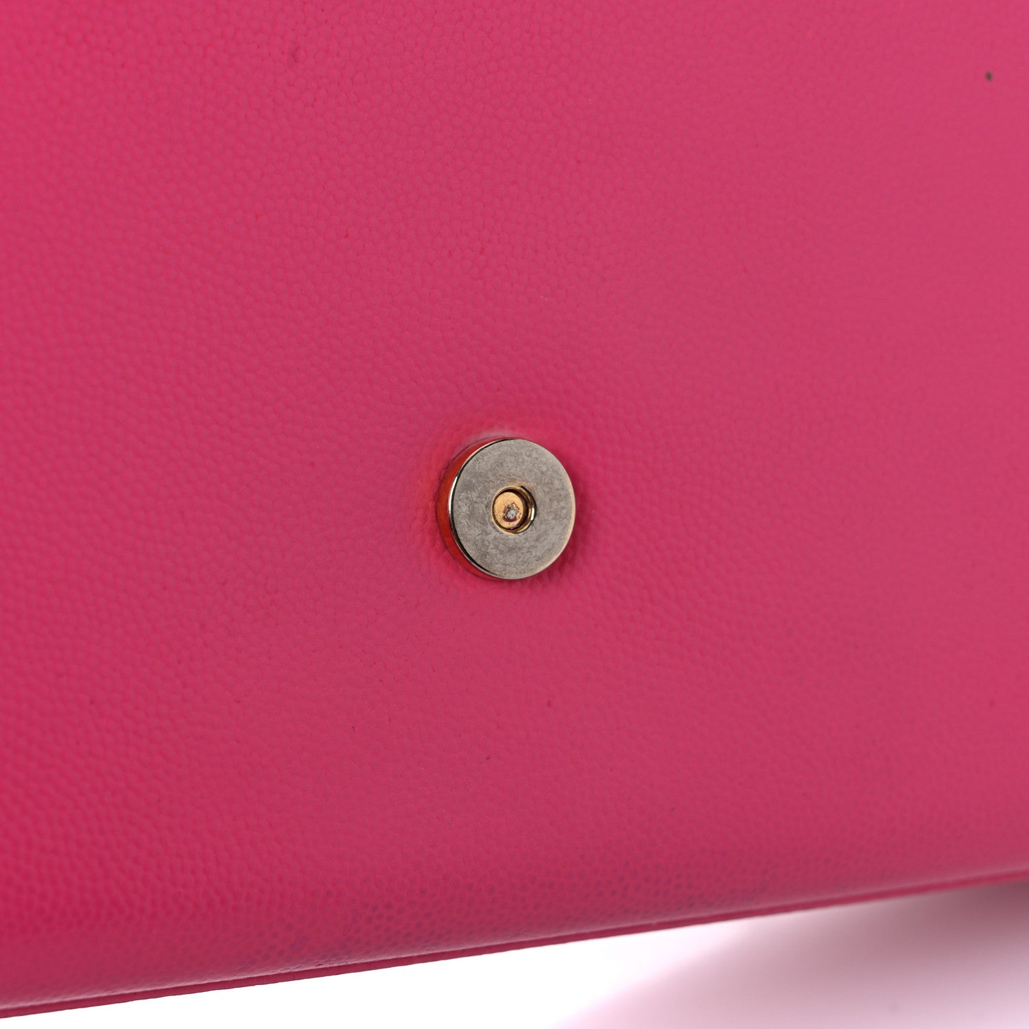 Saint Laurent Grain De Poudre Medium Classic Monogram Kate Satchel Lipstick Fuchsia 8 of 10