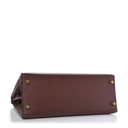 Hermes Courchevel Kelly Sellier 28 Noisette 4 of 15