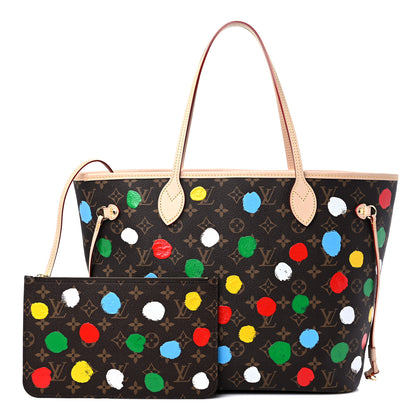 Louis Vuitton LV X YK Monogram Dots Neverfull MM 1 of 9