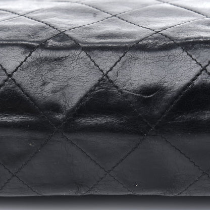 Chanel Lambskin Quilted Small Tassel Single Flap Black 23 of 25