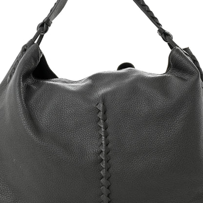 Bottega Veneta Cervo Deerskin Hobo Grey 9 of 11