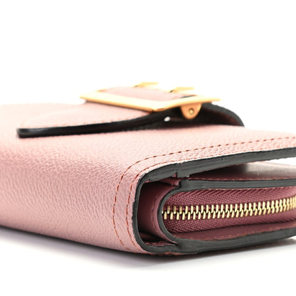 Burberry Grainy Calfskin Buckle Detail Zip Wallet Dusty Pink 10 of 10