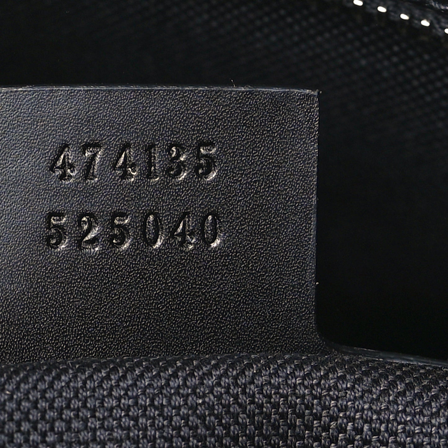 GG Supreme Monogram Appia Calfskin Web Briefcase Black