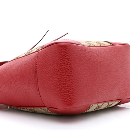 Gucci Monogram Small Bree Tote Red 10 of 11