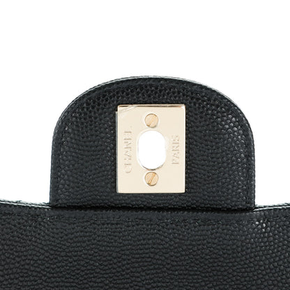 Chanel Caviar Quilted Mini Square Flap Black 6 of 8