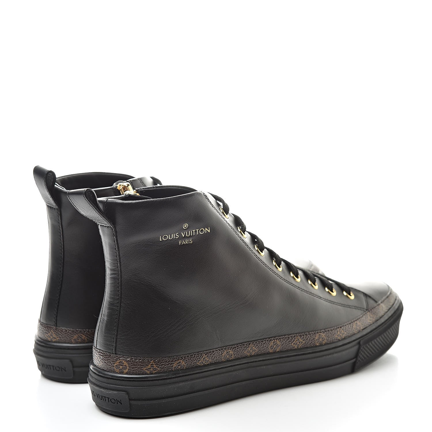 Louis Vuitton Monogram Stellar Sneaker Boots 40 Black 4 of 7