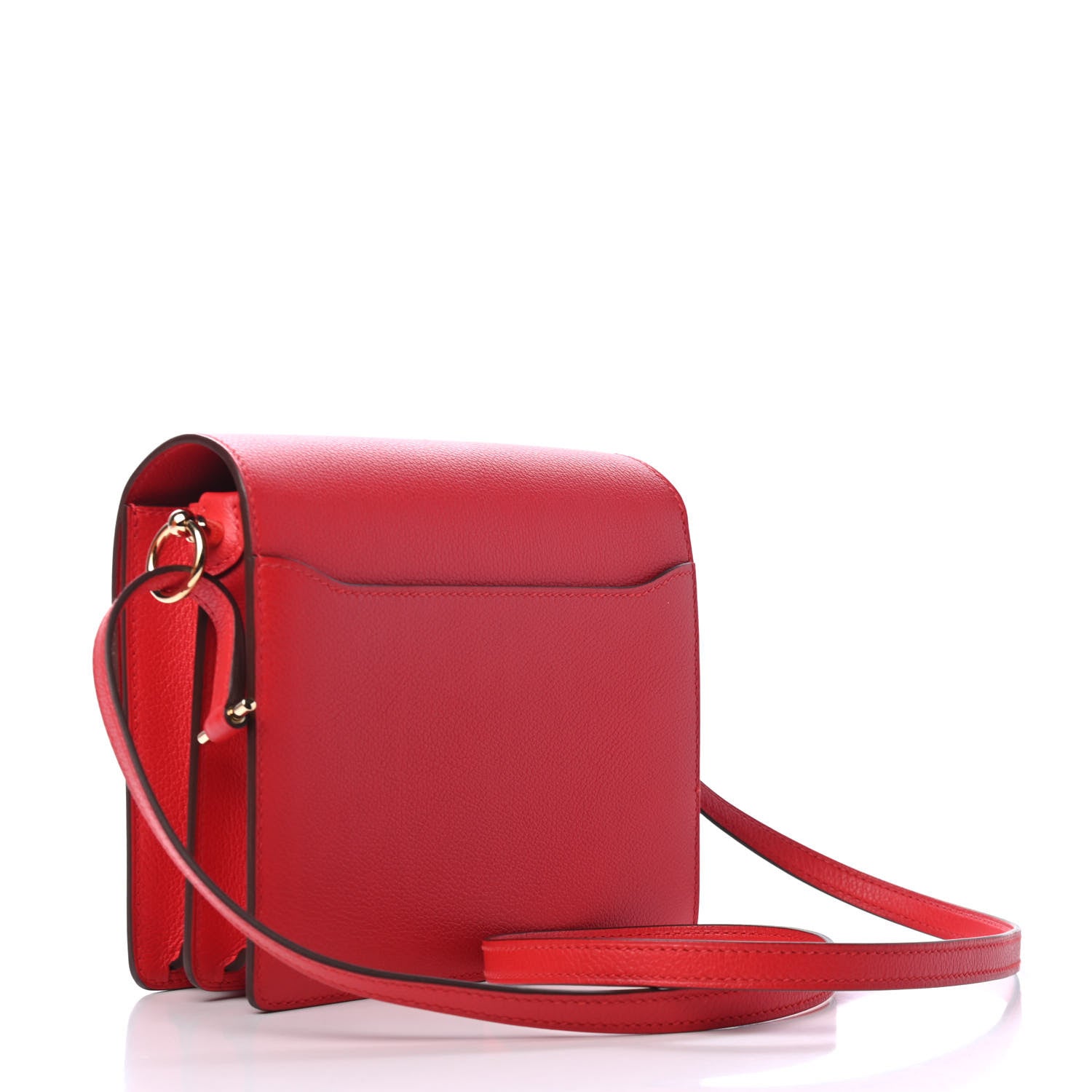 Hermes Evercolor Mini Sac Roulis Rouge De Coeur 2 of 4
