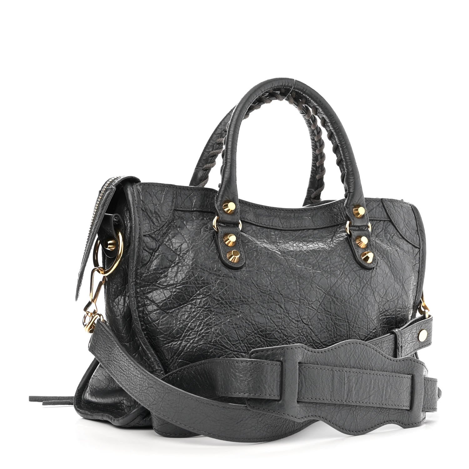 Balenciaga Agneau Classic Gold Hardware S City Gris Fossile 3 of 11