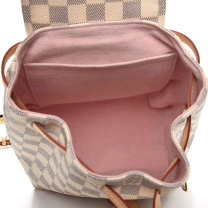 Louis Vuitton Damier Azur Sperone BB Backpack 5 of 6
