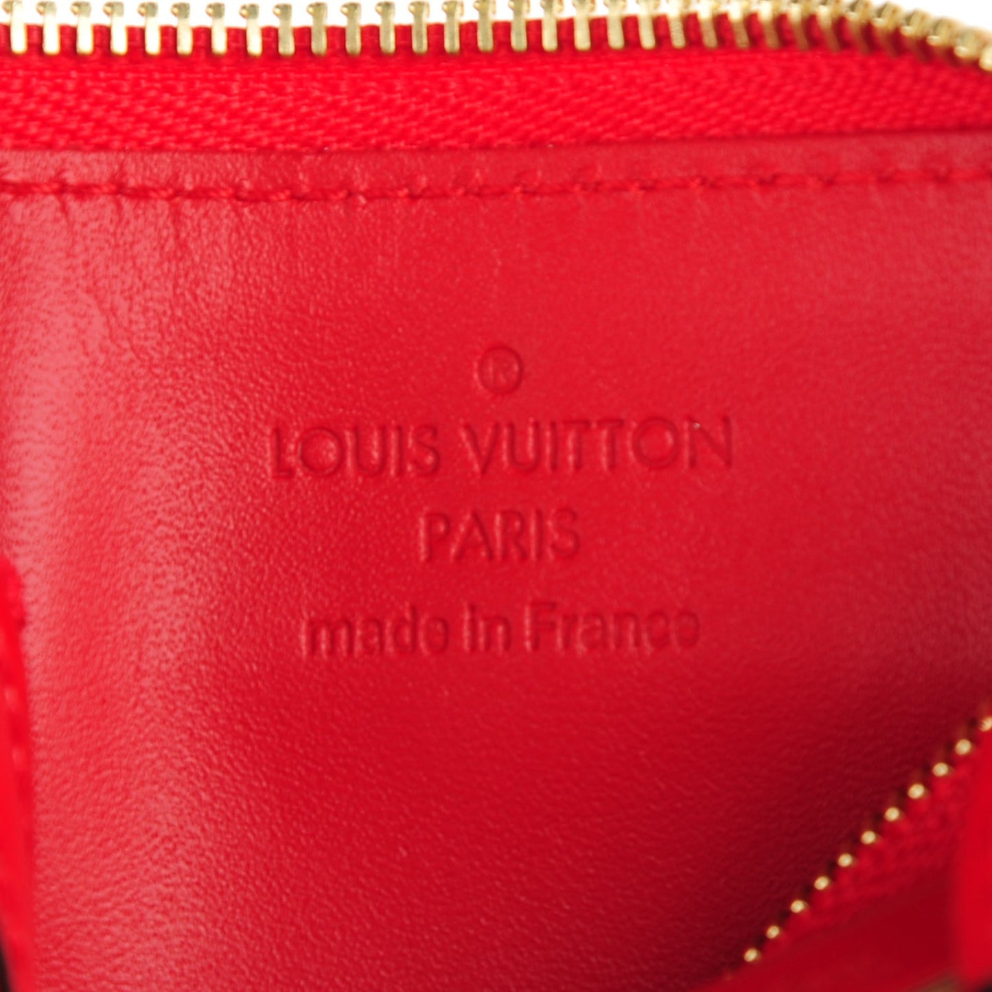 Vernis Key Pouch Cherry