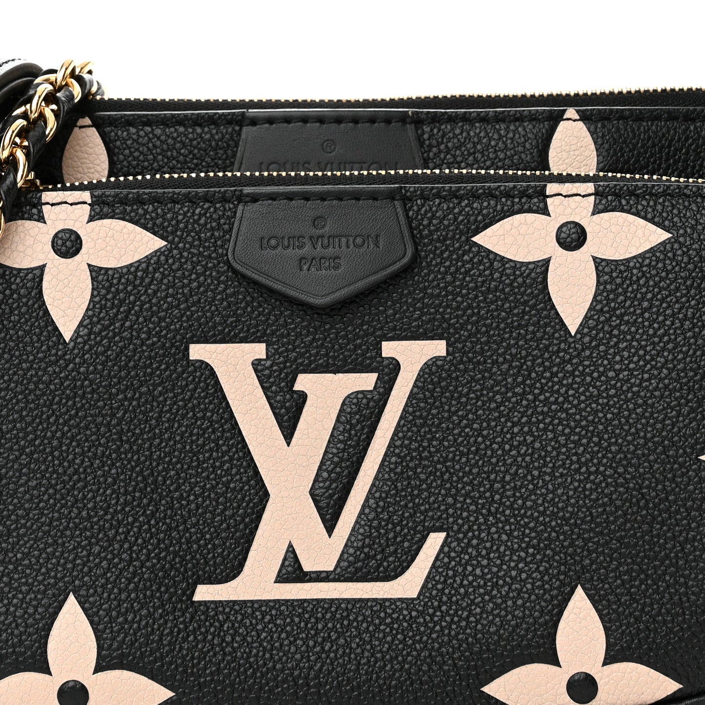 Empreinte Monogram Giant Multi Pochette Accessories Black Beige