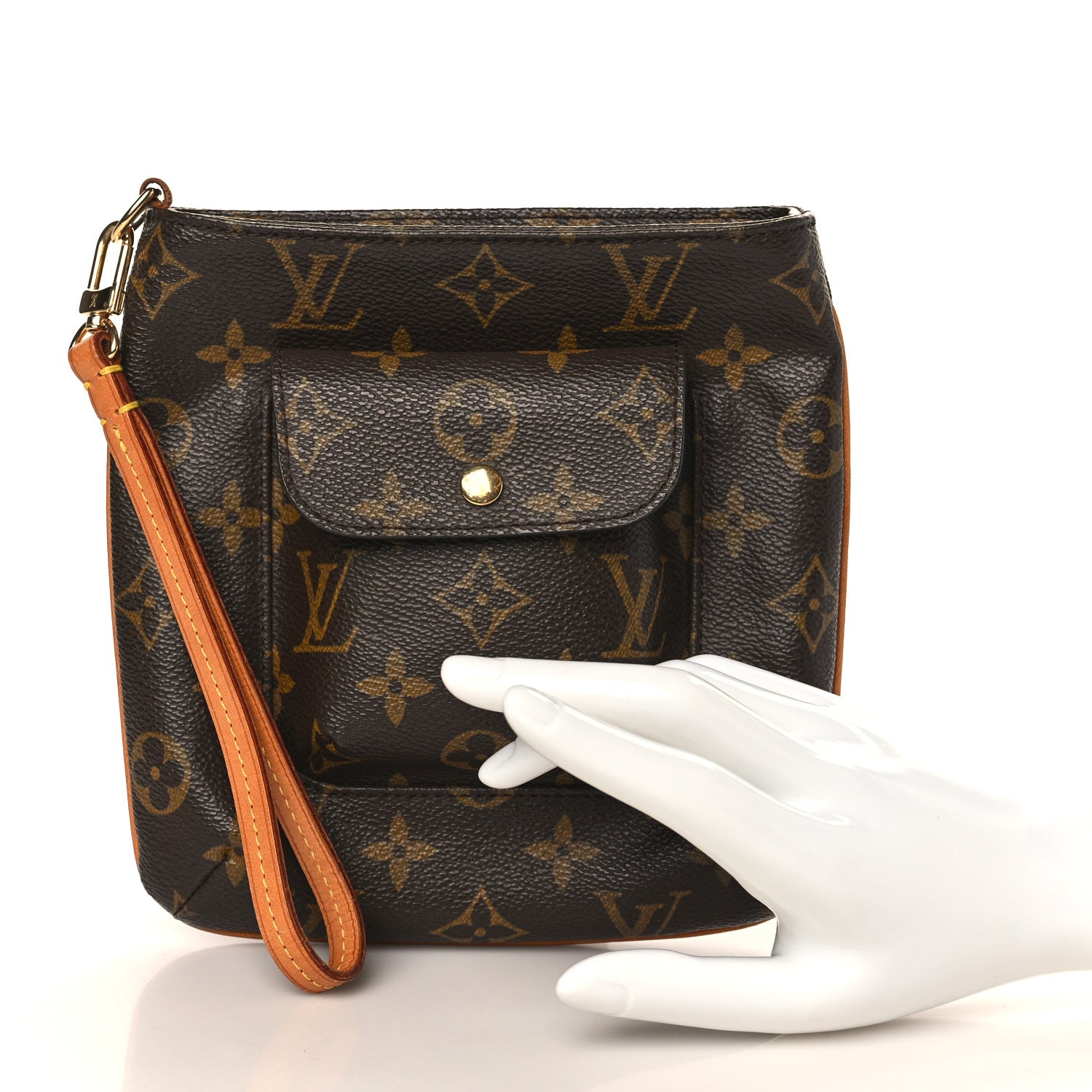 Louis Vuitton Monogram Partition Wristlet 2 of 6