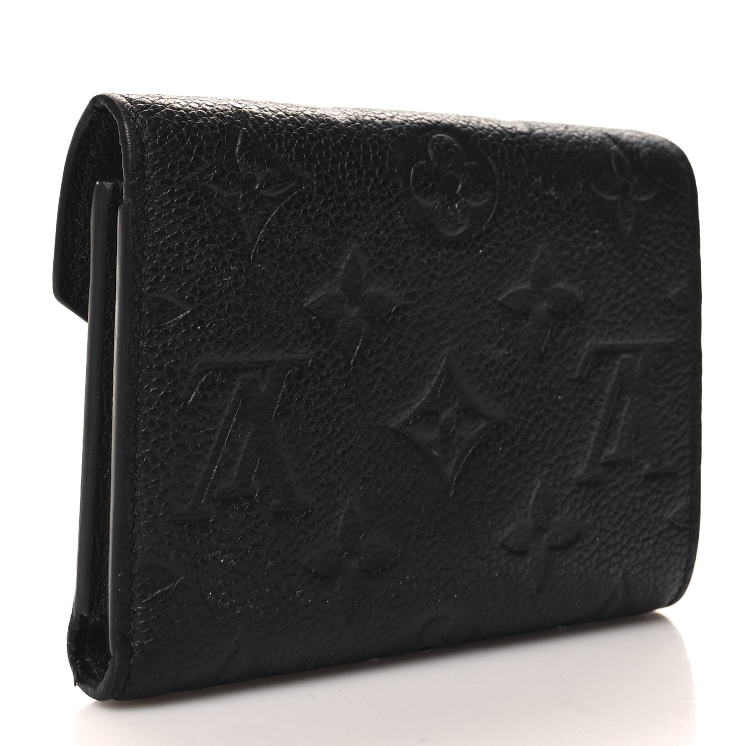 Louis Vuitton Empreinte Victorine Wallet Black 3 of 10