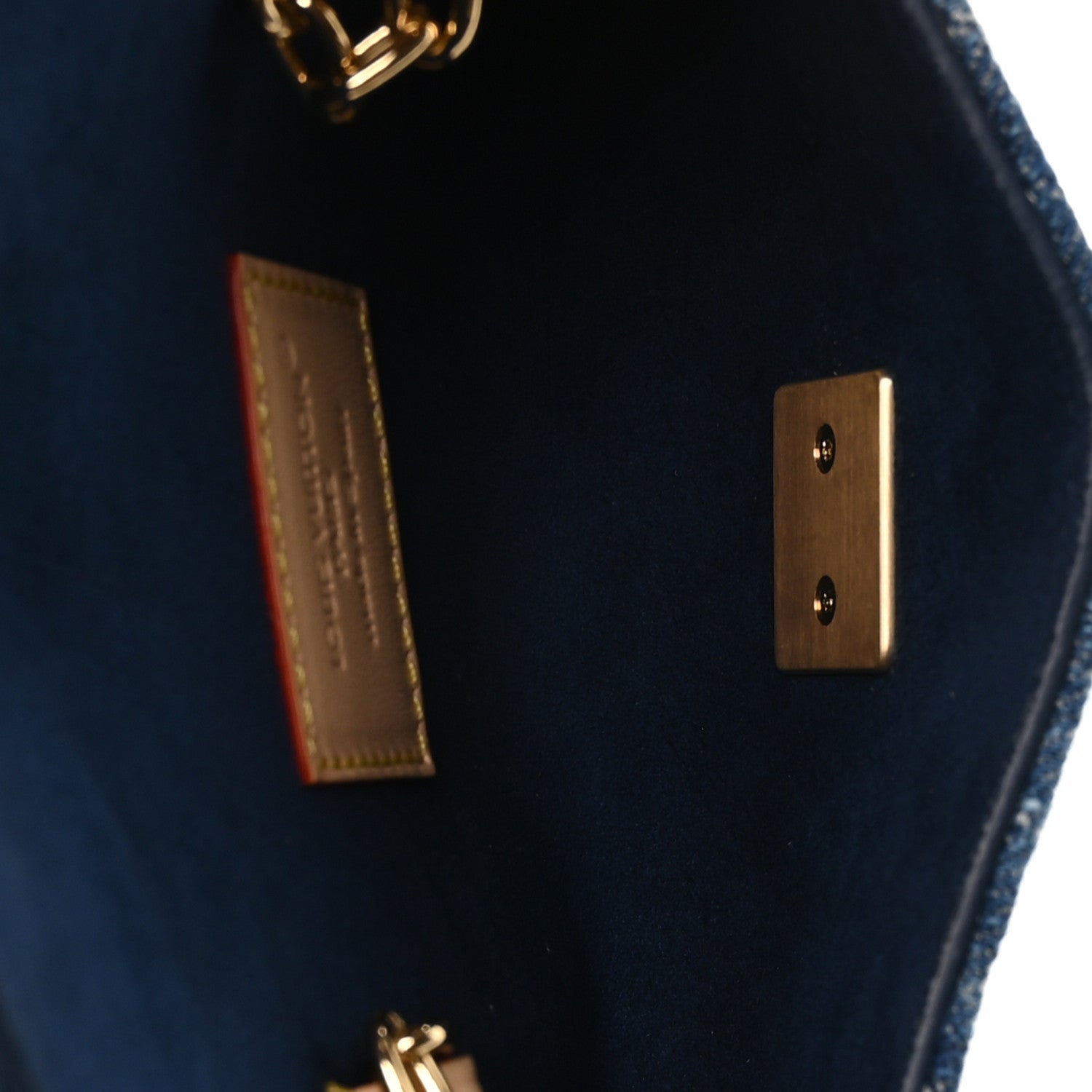 Louis Vuitton Denim Monogram Pouch Metis Belt Blue 5 of 10
