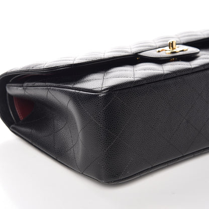 Chanel Caviar Quilted Jumbo Double Flap Black 5 of 11